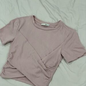 Wilfred Light Pink Short Sleeve Tee
